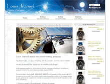 Tablet Screenshot of louisjeansol.com